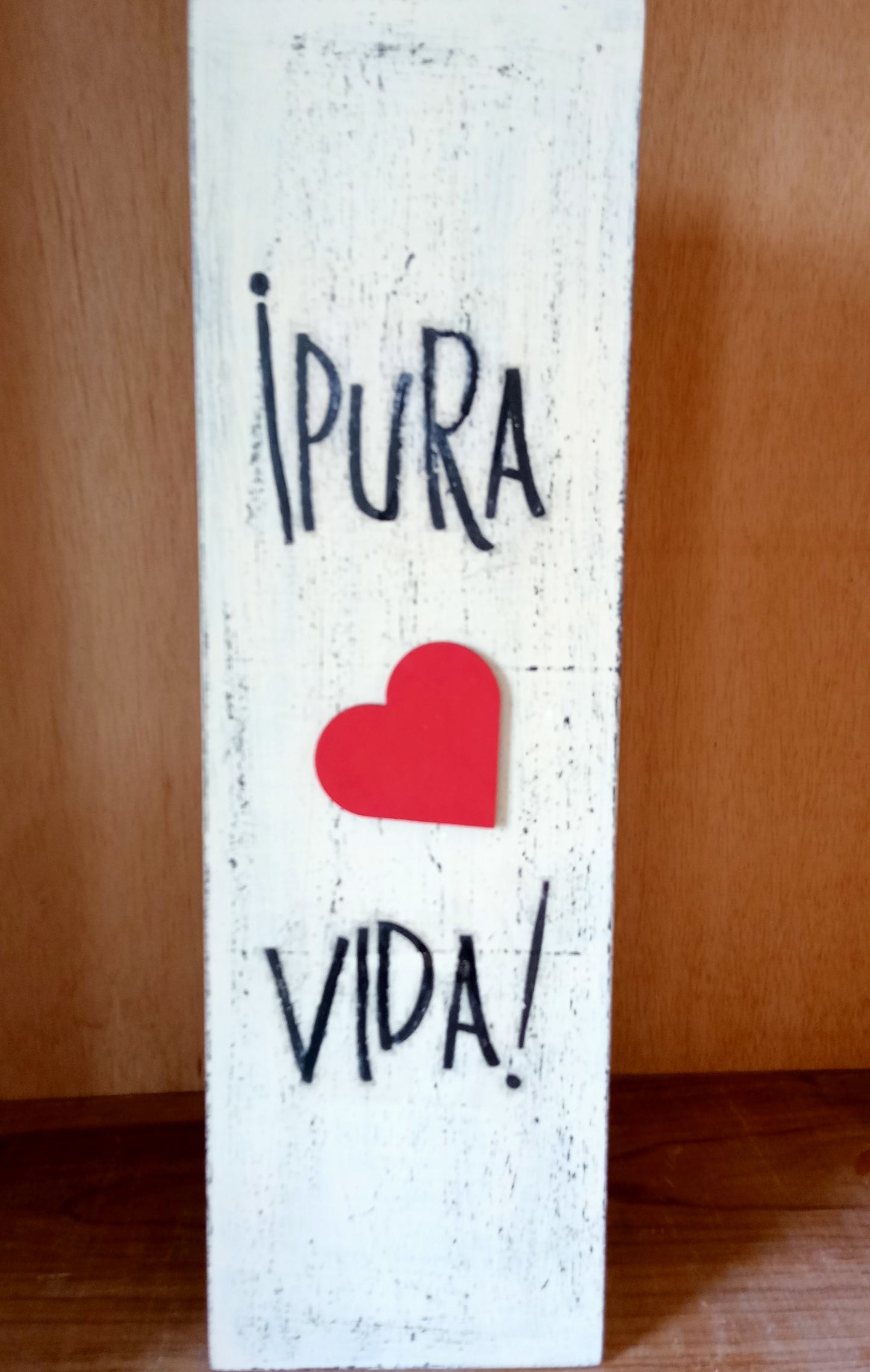 Caja para botella  "pura vida"